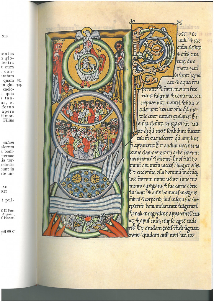 Page du Liber Scivias codex d'Hildegarde de Bingen (1511).
