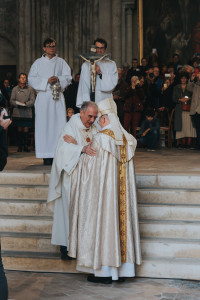 Messe d'installation de Mgr Jean-Paul James comme archevêque de Bordeaux le 26 janvier 2020.