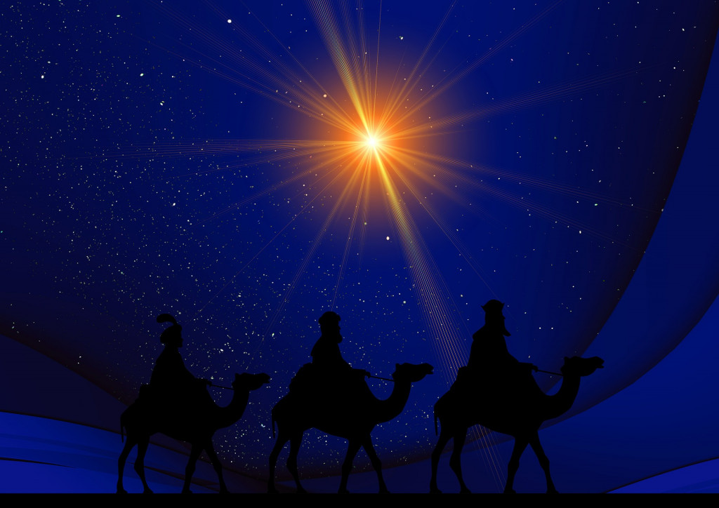 « Or, voici que des mages venus d’Orient arrivèrent à Jérusalem et demandèrent : « Où est le roi des Juifs qui vient de naître ? Nous avons vu son étoile à l’orient et nous sommes venus nous prosterner devant lui. » Mt 2, 1b-2